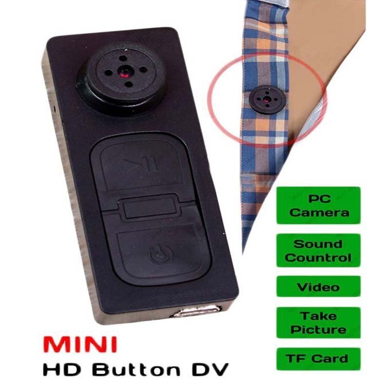Shirt Button Spy Camera Image 2
