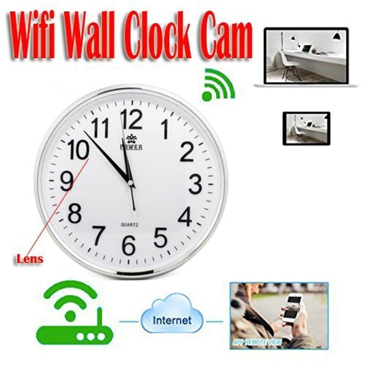 Spy Wall Clock