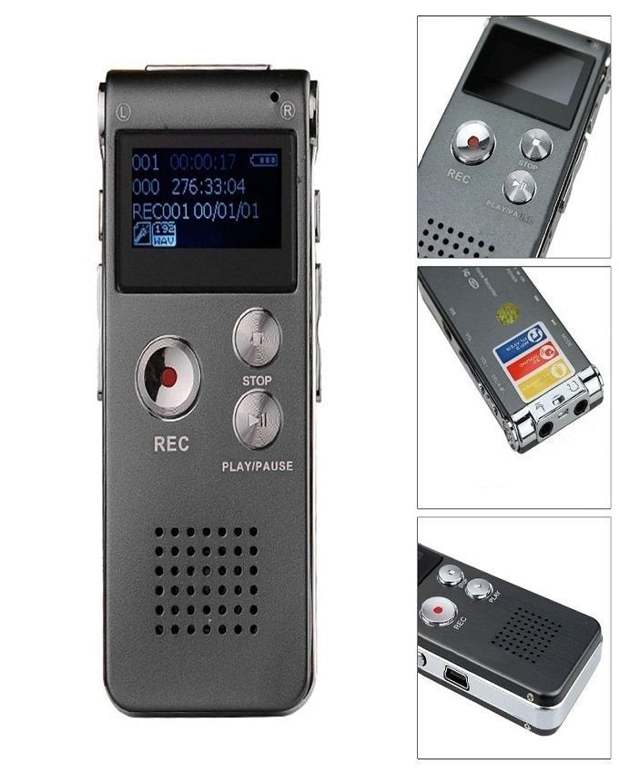 Voice Recorder 8GB Stereo Digital Audio